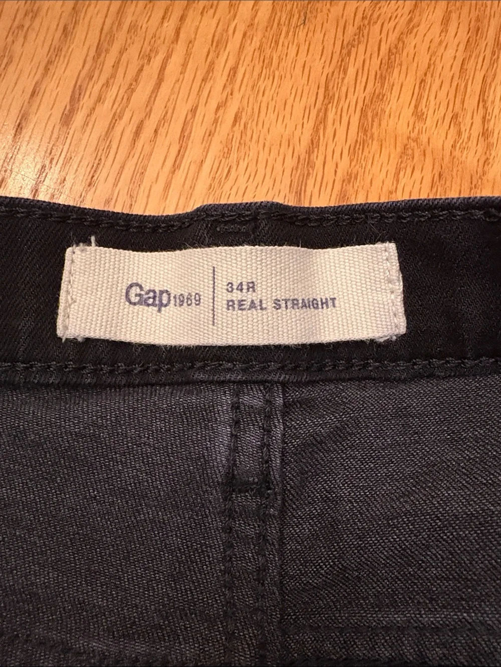 Women’s Gap 1969 Real Straight Leg Jeans - Black